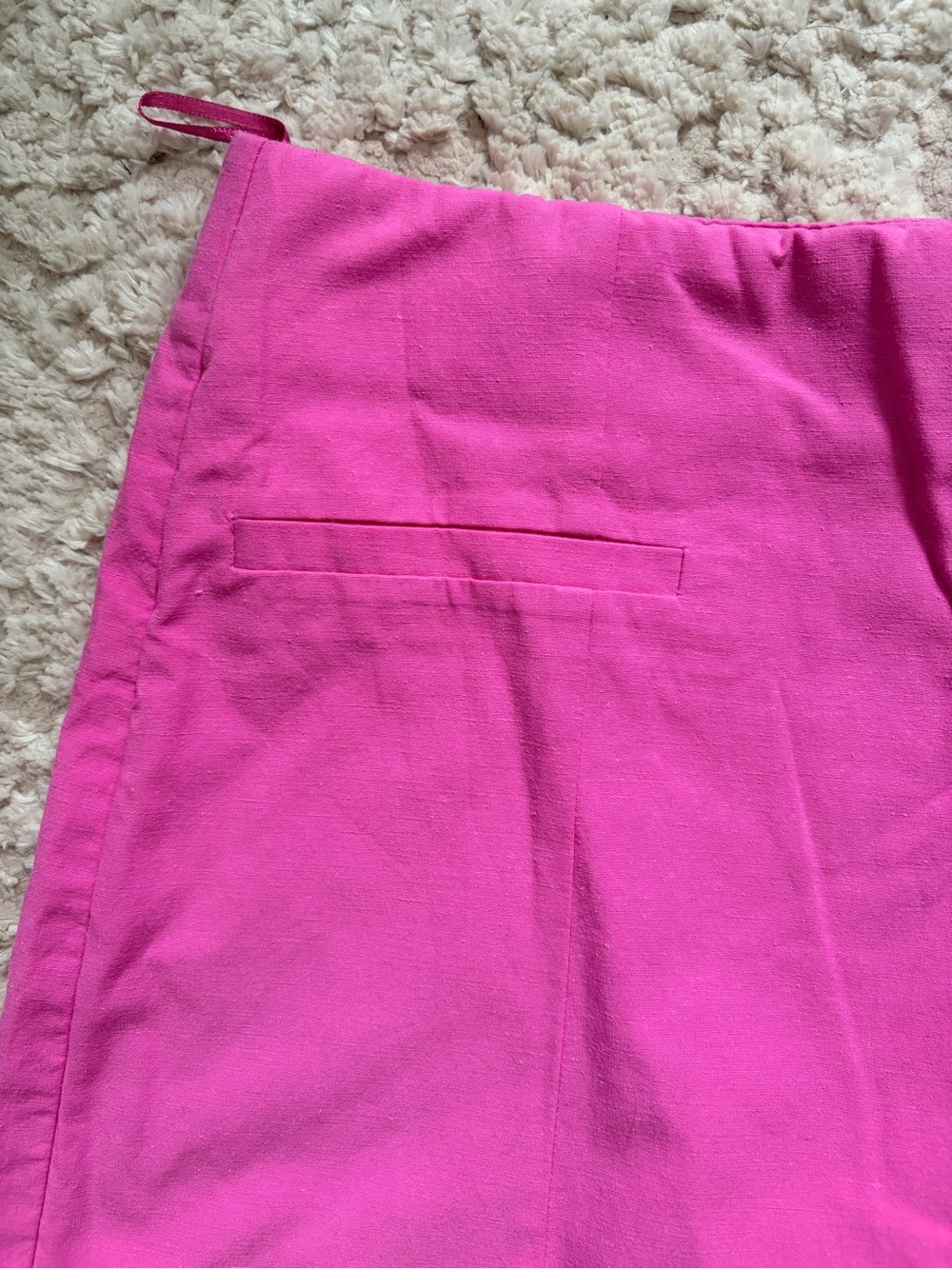Zara Hot Pink Tailored Skort - Picture 2 of 9